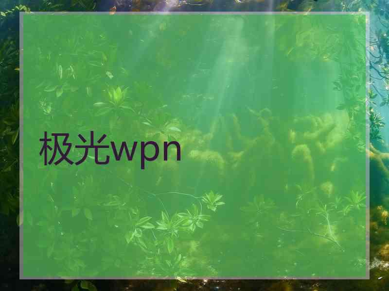 极光wpn