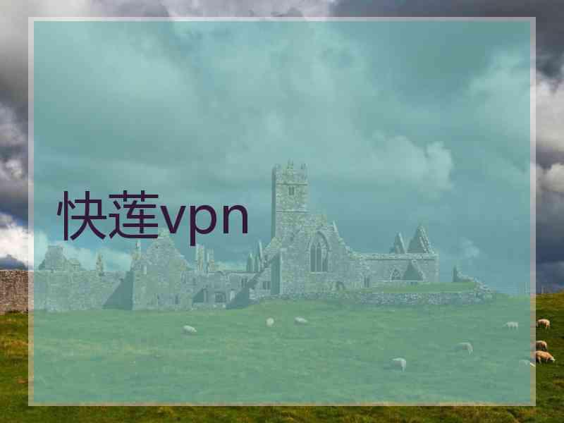 快莲vpn