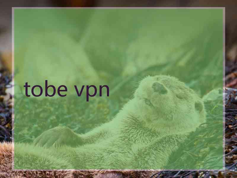 tobe vpn