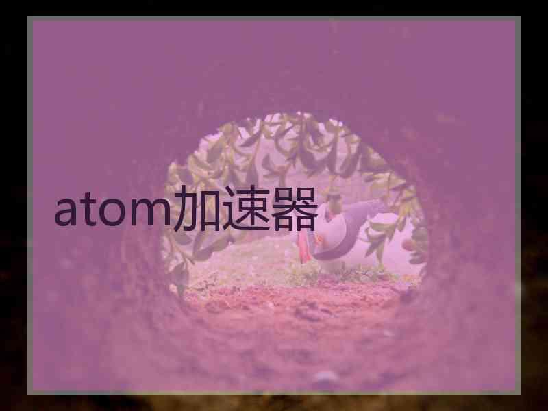 atom加速器