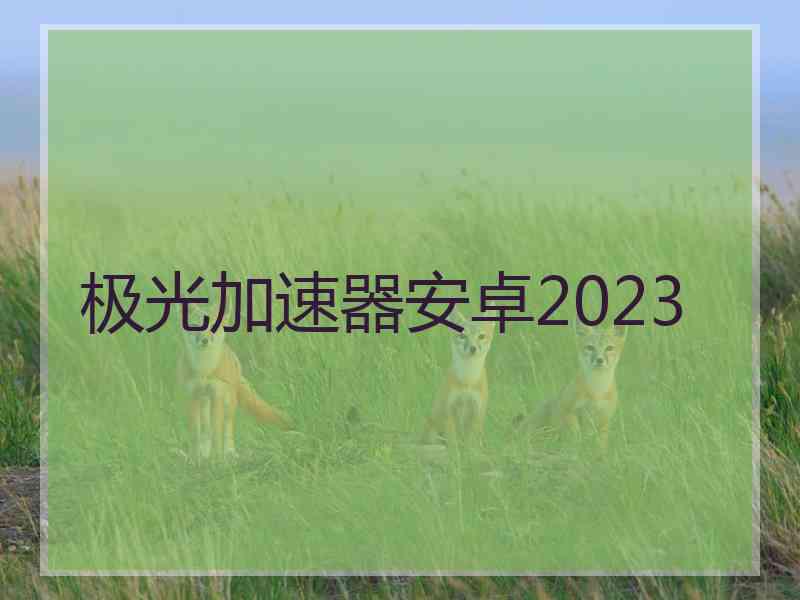 极光加速器安卓2023