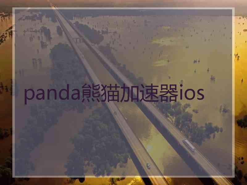 panda熊猫加速器ios