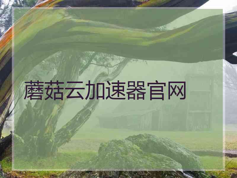 蘑菇云加速器官网