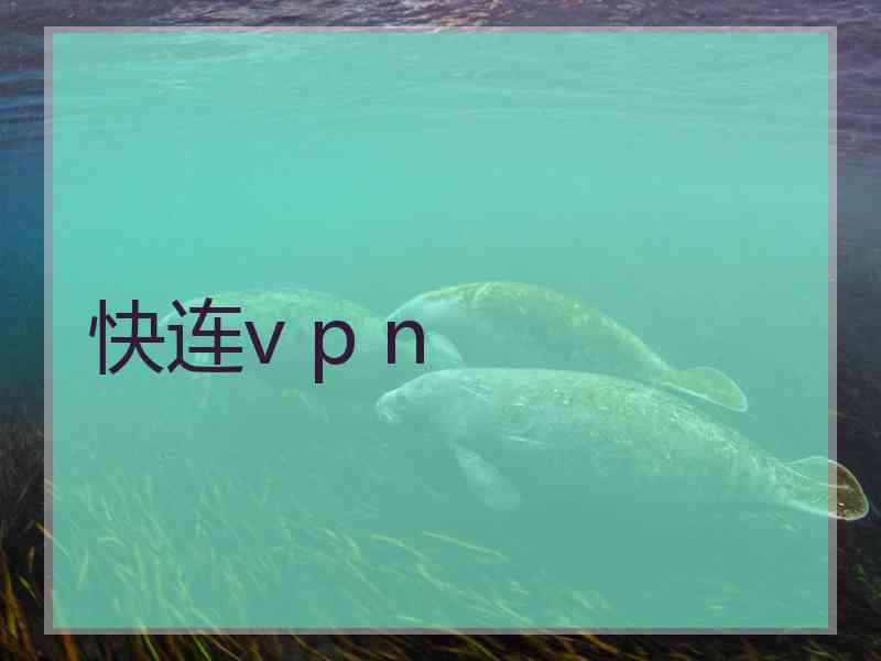 快连v p n