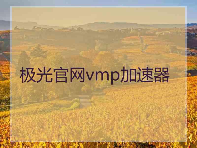 极光官网vmp加速器