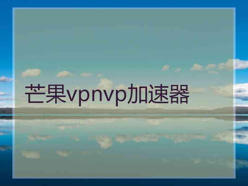 芒果vpnvp加速器