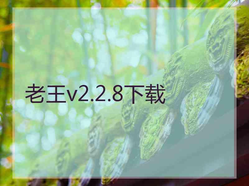 老王v2.2.8下载