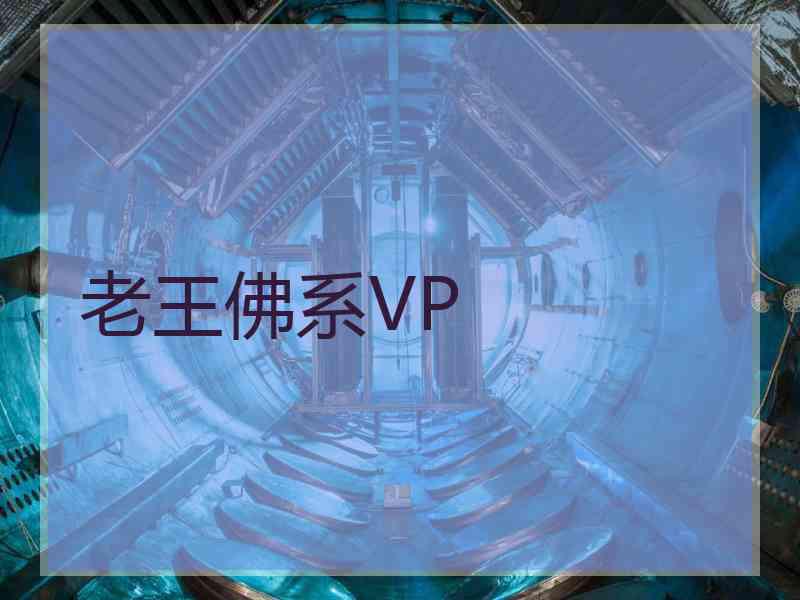 老王佛系VP