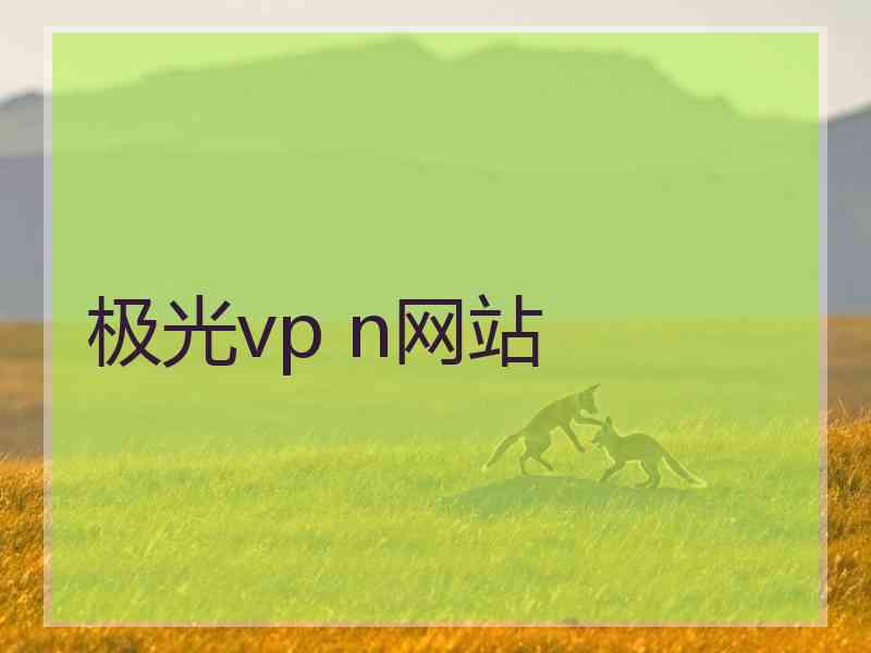 极光vp n网站