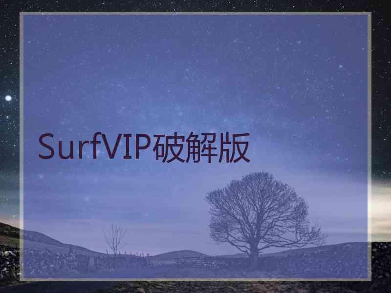 SurfVIP破解版