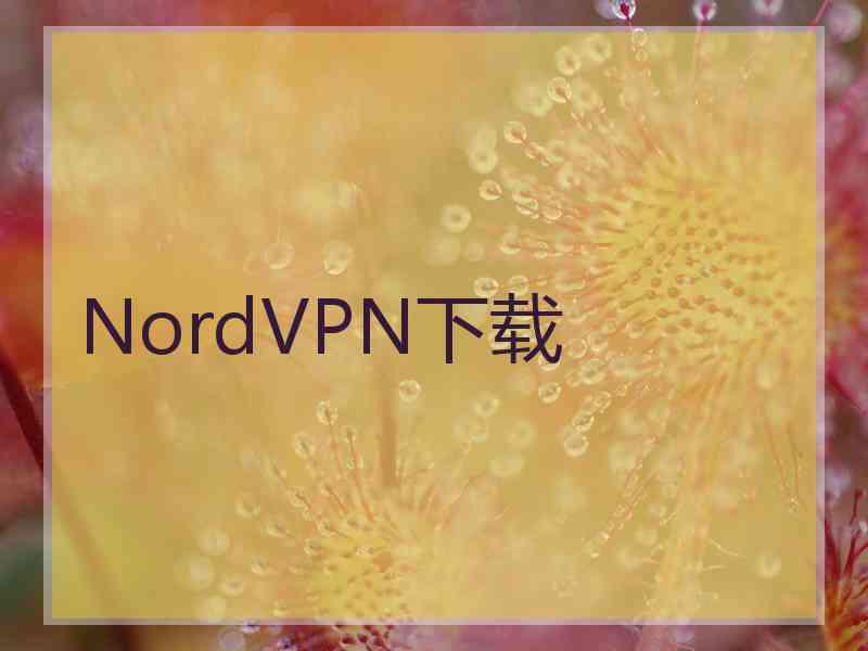 NordVPN下载