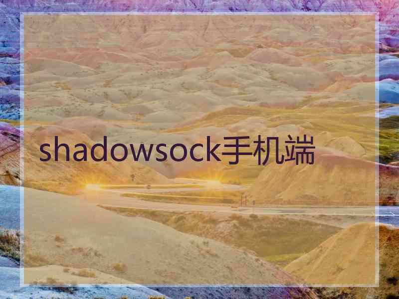 shadowsock手机端