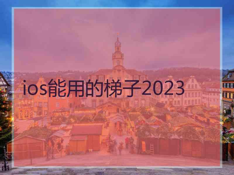 ios能用的梯子2023